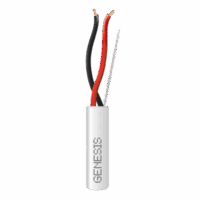 Bobina de 152 Metros de Cable / 2x18 AWG / Uso INTERIOR / Riser / Color Blanco / Para Aplicaciones en Alarmas de Intrusi?n, Control de Acceso, Automatización, Interfonos, TV Porteros, Audio y Voceo