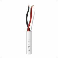 Bobina de 305 Metros de Cable / 2x16 AWG / Tipo CMR-CL3R / Color Blanco / Para Aplicaciones de Alarmas de Intrusi?n, Control de Acceso, Automatización, Interfonos y Tv Porteros