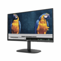 Monitor LED de 21.5? VESA, Resolución 1920 x 1080 Pixeles, Entradas de Video VGA/HDMI. Panel VA Backlight LED. Aspecto Ultradelgado