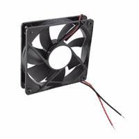 Ventilador Anticondensante Axial Cuadrado, 12Vcc, 120x120x25 mm, 75.0 CFM, 1.9 W, 161 mA, 2200 RPM.