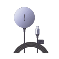 Cargador Inalámbrico Magn?tico | 15W | Tecnolog?a Magsafe |  Certificado MFM | Modulo de Carga Original | Carga Rápida | Fuerte Absorción Magn?tica | Cable de Malla de Nylon Trenzado | 1.5 metros | Multi Protecci&