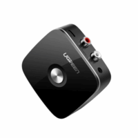 Receptor de Audio Bluetooth 5.0 a RCA o Auxiliar 3.5mm / Tecnolog?a EDR / Reconexión Autom?tica / Hasta 10 m / Ideal para Conectar Celulares, o Tabletas hacia alguna Bocina o Sistema de Audio