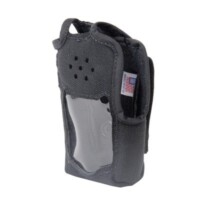 Funda de Nylon, lazo-cinto, capuch?n con broches / botones y visor  frontal para IC-F50/F50V, IC-F60/F60V.