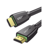 Cable HDMI 2.0  de Nylon Trenzado / 3 m / 4K@60Hz / HDR / 3D / HEC (Canal Ethernet HDMI) / ARC (Canal de Retorno de Audio / Color Profundo de 48 bits / Audio de 32 canales / HDCP 2.2 /Audio DTS: X / 18 Gbps / Blindaje de 4 capas