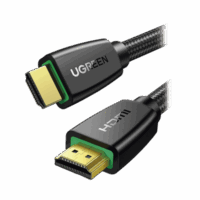 Cable HDMI 2.0  de Nylon Trenzado / 5 m / 4K@60Hz / HDR / 3D / HEC (Canal Ethernet HDMI) / ARC (Canal de Retorno de Audio / Color Profundo de 48 bits / Audio de 32 canales / HDCP 2.2 /Audio DTS: X / 18 Gbps / Blindaje de 4 capas