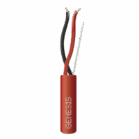Bobina de 305 Metros / Alambre de Cobre / 2x16 AWG / Tipo FPLR, CL3R, C (UL) FT4 / Color Rojo / Para Aplicaciones en Sistemas de Detección de Incendio y Sistemas de Evacuación
