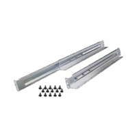 Kit de Rieles Para Racks de 4 Postes, Para UPS de 1 a 3 UR, Profundidad Ajustable, Soporte de Peso de 104.78 Kg
