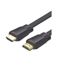 Cable HDMI 2.0 Plano de 1.5 m / 4K@60Hz / HDR / 3D / HEC (Canal Ethernet HDMI) / ARC (Canal de Retorno de Audio / Color Profundo de 48 bits / Audio de 32 canales / HDCP /Audio Dolby True HD 7.1 / 18 Gbps / Esta?ado y Triple Blindaje / Anti Interfer