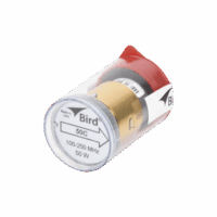 Elemento de 50 Watt en linea 7/8" para Wattmetro BIRD 43 en Rango de Frecuencia de 100 a 250 MHz.