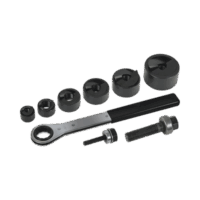 Juego de 6 Sacabocados de 1/2" a 2". con Estuche