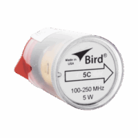 Elemento de 5 Watt en linea 7/8" para Wattmetro BIRD 43 en Rango de Frecuencia de 100 a 250 MHz.