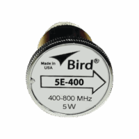 Elemento de 5 Watt en L?nea 7/8" para Wattmetro BIRD 43 en Rango de Frecuencia de 400 a 800 MHz.
