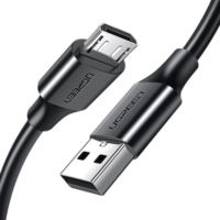 Cable USB-A a Micro USB | 2 Metros | Tecnolog?a de Carga Rápida Qualcomm / QC 3.0/2.0 | Recarga hasta 18W | Transmisi?n de Datos hasta 480Mbps | Tecnolog?a de Carga Segura | Hasta 5,000 Flexiones | ABS y PVC de Alta Duraci&oacu
