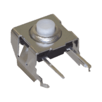 Interruptor T?ctil en ?ngulo Recto / PCB, SPST, 50 mA, 12 Vcc (RoHS), para Mic. KMC-22