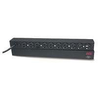 UNIDAD DE PDU MULTICONTACTO APC PARA MONTAJE EN RACK LINEA BASICO 1U,15A,120V,10 CONT TIPO NE
