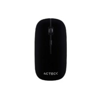 MOUSE ACTECK OPTIMIZE MI240 / INALAMBRICO / RECEPTOR USB / OPTICO / 1600 DPI AJUSTABLE / NEGRO / AC-928885