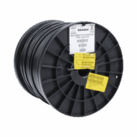 Bobina de 1000 ft ( 305 m ) Cat5e con gel para exterior, color Negro, para aplicaciones en sistemas de redes de datos y cableado estructurado.Uso intemperie.