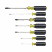 Juego de Desarmadores de Punta Plana y Phillips (7 Piezas).