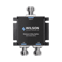 Divisor de potencia (Splitter) de dos v?as para 600-4000 MHz.