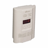 Paquete de 2 Pzas ? Detector Aut?nomo de Mon?xido de Carbono (CO) y Gases Explosivos (Propano y Metano) ? Pantalla Digital ? conexión Directa a 120 Vca ? Batería de Respaldo Incluida