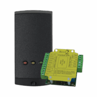 Lector de Solo Tarjetas de Proximidad  (Aut?nomo) /Controlador Externo para Mayor Seguridad/  Programación en Segundos/ 2 A?os Garant?a