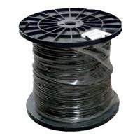 BOBINA DE CABLE EXTERIOR CONDUMEX CAT5E UTP CON GEL 100% COBRE 24 AWG 305 MTS COLOR NEGRO