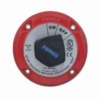 Switch Selector de Batería On / Off de Servicio Mediano, para Sistemas El?ctricos Marinos