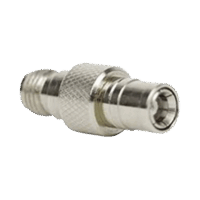 Adaptador en linea de conector SMA Hembra a SMB.