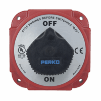 Switch Selector de Batería y Alternador On / Off de Servicio pesado,  para Sistemas El?ctricos Marinos