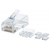 PLUG RJ45,INTELLINET,790673, CAT 6A UTP MULTIFILAR PRO 80 PZAS