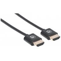 CABLE HDMI,MANHATTAN,394369, 2.0 ULTRADELGADO M-M 1.8M BL