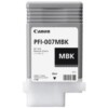 TANQUE DE TINTA CANON PFI-007MBK NEGRO MATE,COMPATIBLE CON IMAGEPROGRAF 670E,CAPACIDAD 90ML