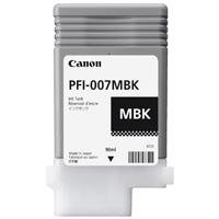 TANQUE DE TINTA CANON PFI-007MBK NEGRO MATE,COMPATIBLE CON IMAGEPROGRAF 670E,CAPACIDAD 90ML