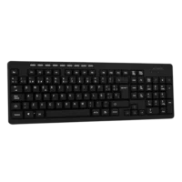 TECLADO ACTECK INSPIRE TI215 / INALAMBRICO / RECEPTOR USB / MULTIMEDIA / 114 TECLAS / ESPA?OL /AC-913973