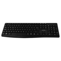KIT ACTECK CREATOR MK440 / TECLADO Y MOUSE / INALAMBRICO / RECEPTOR USB / 105 TECLAS / OPTICO / 1000 DPI / NEGRO / AC-931755