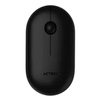 MOUSE ACTECK OPTIMIZE EDGE MI460 / INALAMBRICO / RECEPTOR USB / LASER / CLICK SILENCIOSO / 1500 DPI / NEGRO / AC-934091