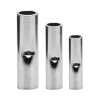 Conector a tope / Sin aislar / 16 - 14 AWG / Sin color / Paquete de 25 piezas.