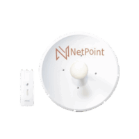 Kit de radio AF5XHD con antena NP2GEN3 de 34 dBi , Frecuencia (4.9-6.2 GHz), incluye jumper, ideal para distancias de hasta 50km