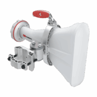 Antena asim?trica de 60? (60?H 25?V) 17 dBi tipo cuerno 5180-6000 MHz altamente eficiente, sin cables, sin perdidas, sin l?bulos listas para TwistPort, Montaje mejorado