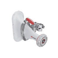 Antena asim?trica de 90? (90?H 25?V) 16 dBi tipo cuerno 5180-6000 MHz altamente eficiente, sin cables, sin perdidas, sin l?bulos listas para TwistPort, Montaje mejorado