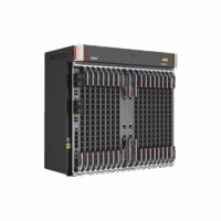 OLT Carrier Class Modular GPON, 16 Ranuras de Servicio, 1 Tarjeta de Servicio, crecimiento hasta 256 puertos GPON o 128 XGPON, Gesti?n por UNM2000, CLI