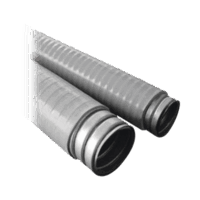 Tubo Flexible tipo Liquidtight de 3/8" (9.5 mm). Acero + Forro PVC. Rollo de 50 Metros.