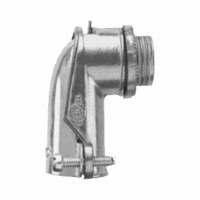 Conector curvo para tubo flexible 3/4"  (19 mm)