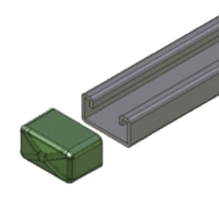 Remate Cuadrado para Unicanal 4X2.