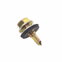 Tornillo Punta Broca Sello Montado 6.5 X 38 mm (1/4" X 1 1/2") Caj. C/100pz.