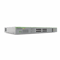 Switch PoE+ Gigabit WebSmart de 16 puertos 10/100/1000 Mbps (2 x Combo) + 2 puertos gigabit SFP (Combo), 185 W