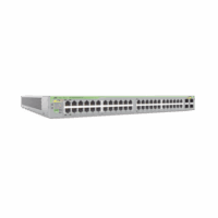 Gigabit webSmart switch, 48 Puertos Totales, 24c/PoE+ 10/100/1000T, 4 Puertos SFP