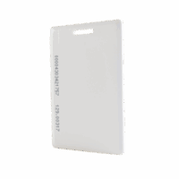 Tarjeta de proximidad est?ndar, perforada (gruesa), fabricada con el PVC m?s resistente de la industria