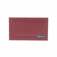 Gabinete para dos baterías de respaldo de 18 AH. Aplicaciones para sistemas de detección de incendio (FAS).