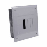 Centro de Carga para Empotrar, 04 Polos, 100 A, 1 Fase 3 Hilos, 120/240 V AC, 60Hz